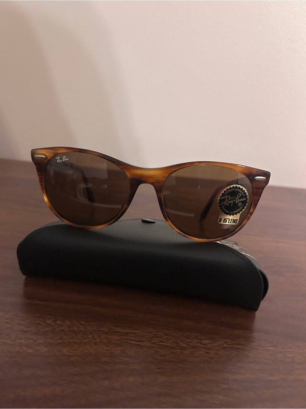 Ray-Ban Wayfarer II Havana Brown Sunglasses
